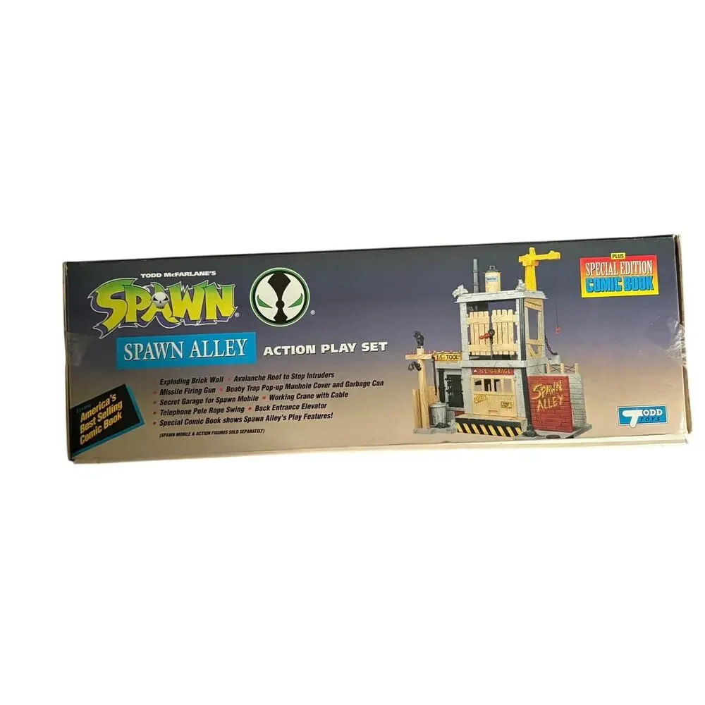 Spawn Alley Action Play Set Vintage Todd McFarlane Toy - 1994 - SEALED Brand New